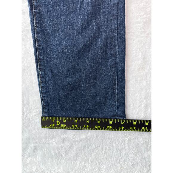 Brooks Brothers Straight Fit Jeans Womens Size 6 Dark Rinse Cotton Denim - Picture 7 of 10
